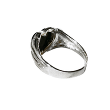 Black as my Heart Onyx ring - Sterling Silver
