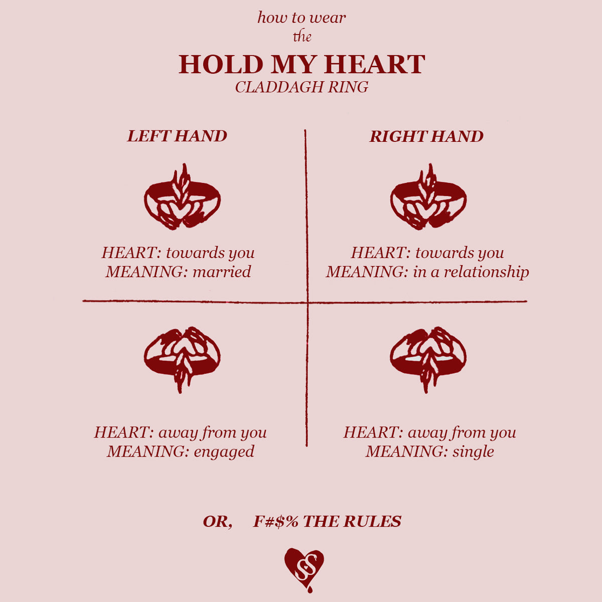 Wear Claddagh Meaning Behind The Claddagh Ring Hold My Heart