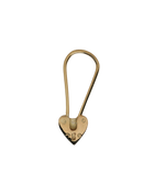 Little Heart Padlock Earring - Solid 9K Gold