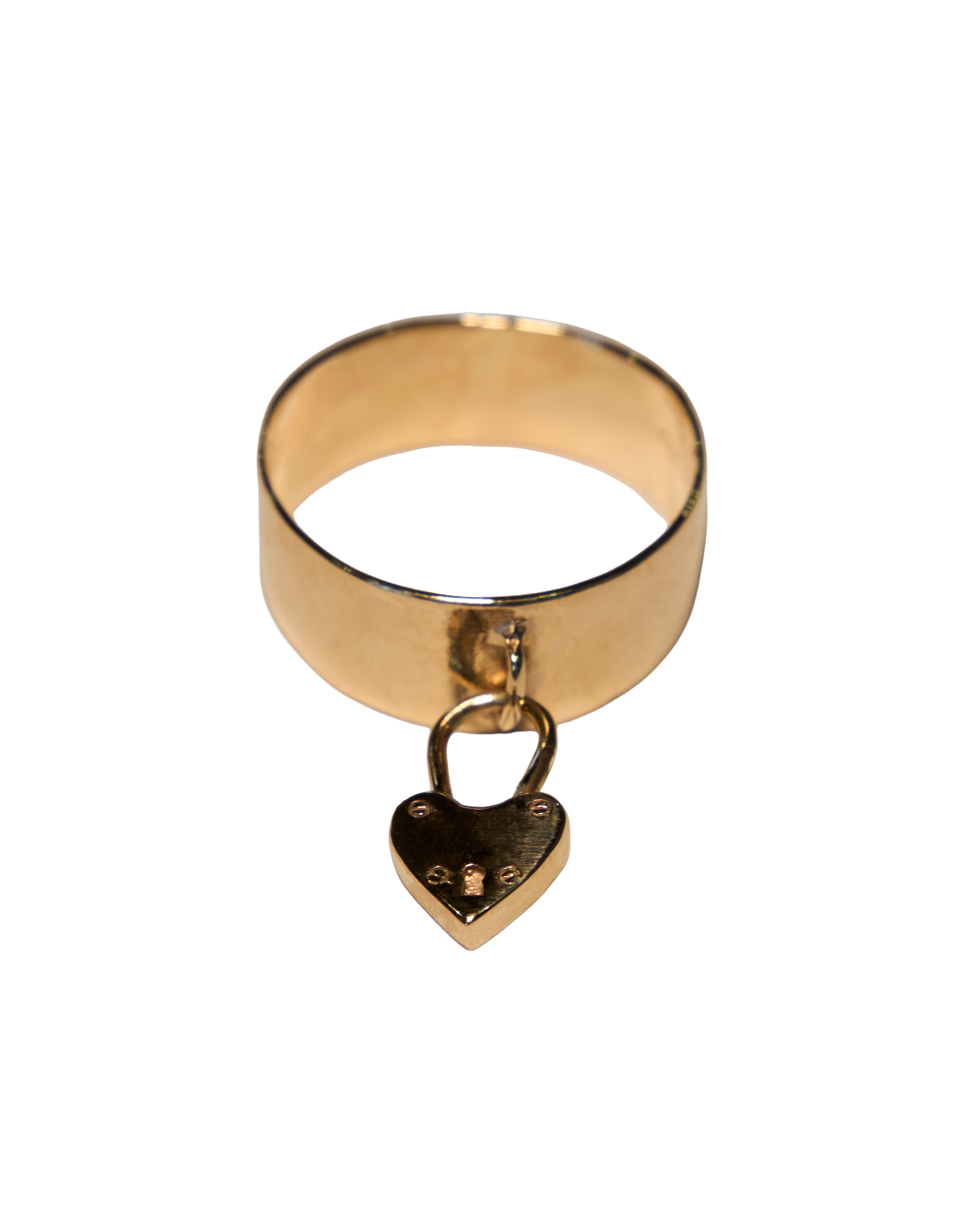 Lock My Heart Ring - Solid 9K Gold