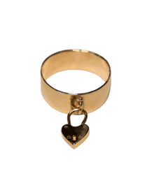 Lock My Heart Ring - Solid 9K Gold