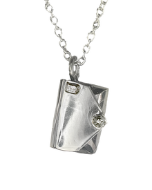 Love Letter Necklace- Sterling Silver