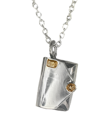 Love Letter Necklace- Sterling Silver