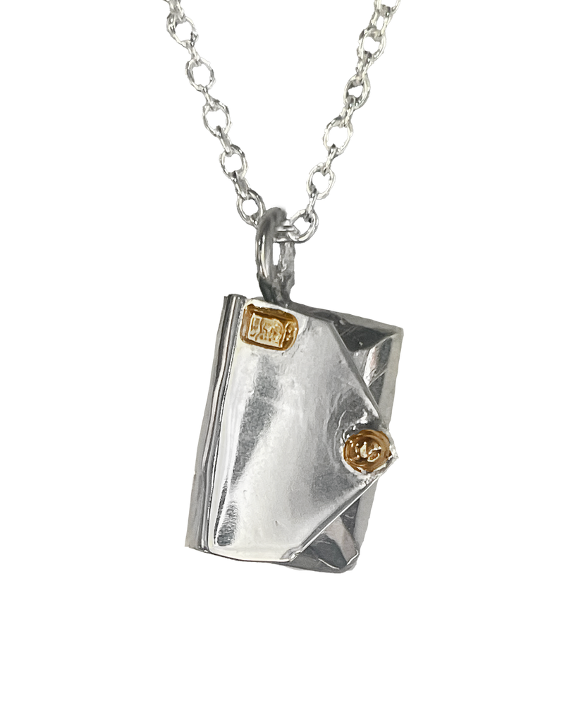 Love Letter Necklace- Sterling Silver
