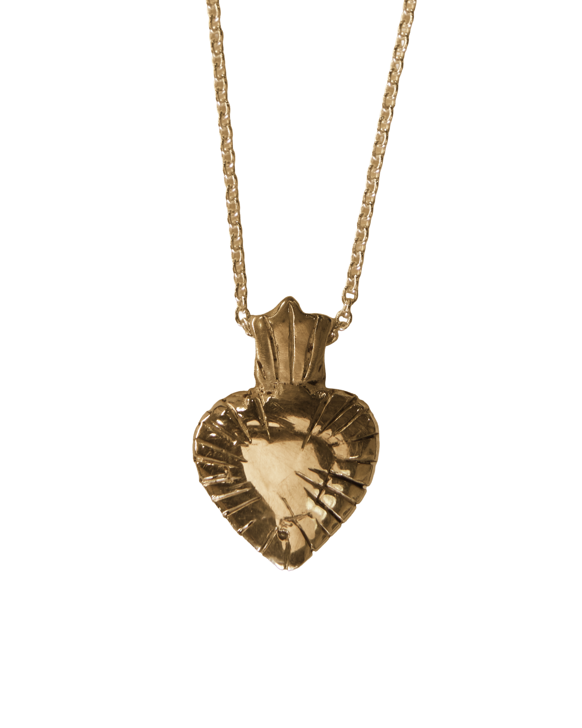 Lover's Eye Necklace - 9k Solid Gold