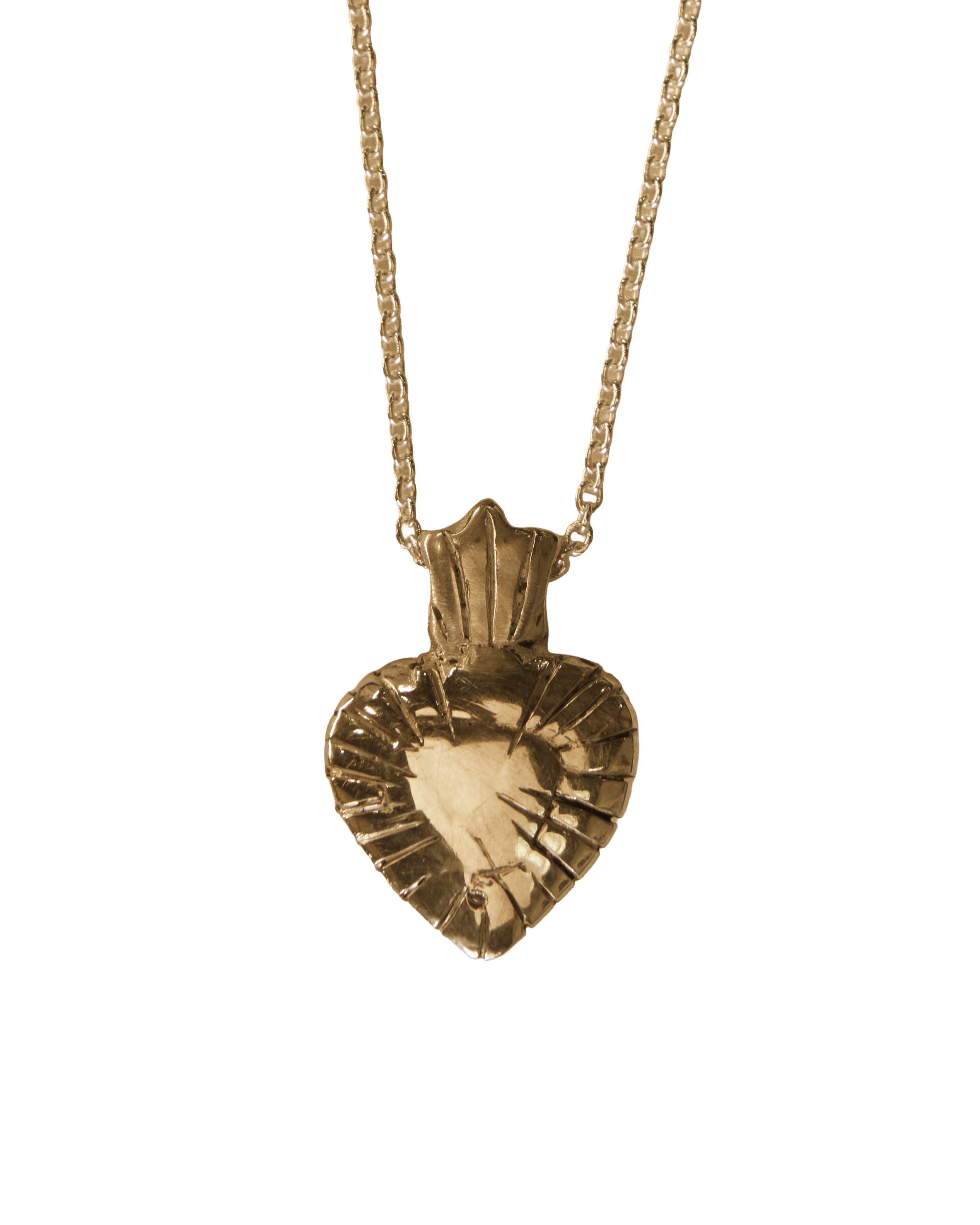 Lover's Eye Necklace - 9k Solid Gold