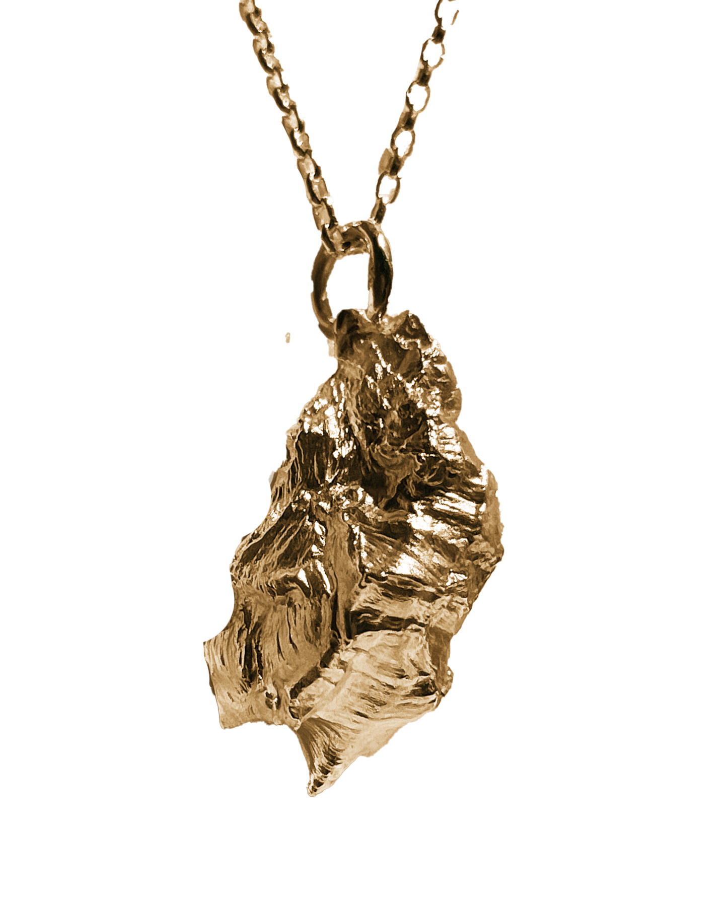 Oyster Freshwater Pearl Necklace - Solid 9K Gold