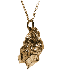 Oyster Freshwater Pearl Necklace - Solid 9K Gold