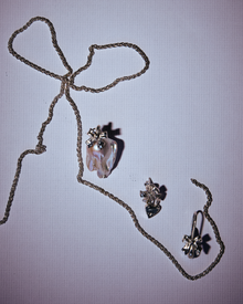 Wrap My Heart in a Bow Stud Earring - Sterling Silver