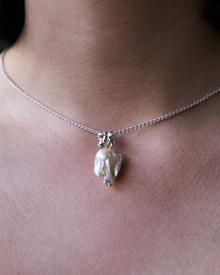 Gift of a Pearl Necklace - 9K Solid Yellow Gold