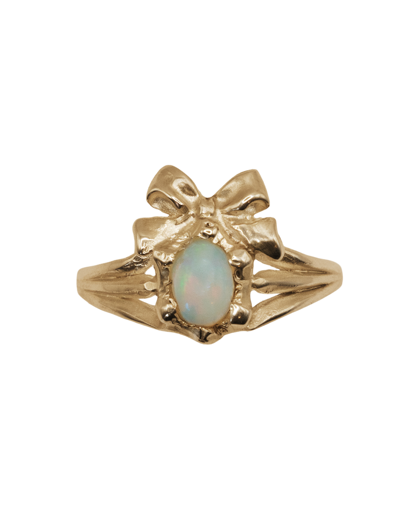 Prized Opal Ring - 9k Solid Gold