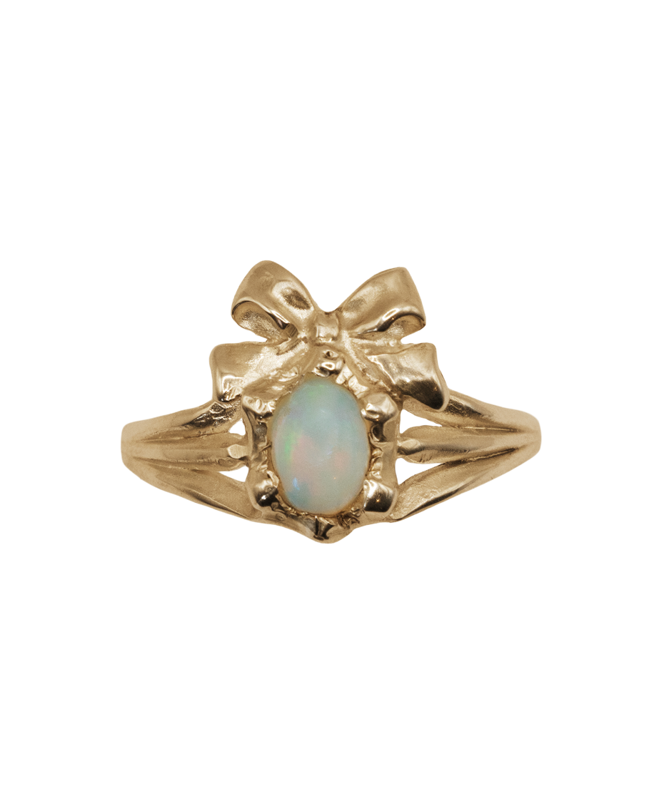 Prized Opal Ring - 9k Solid Gold