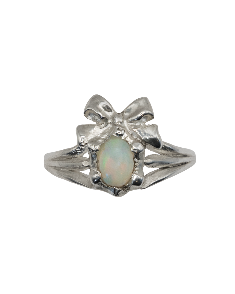 Prized Opal Ring - Sterling Silver
