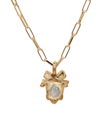 Prized Opal Necklace - Solid 9K Gold