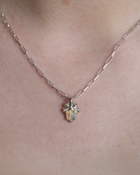 Prized Opal Necklace - Sterling Silver