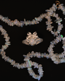 Prized Opal Ring - 9k Solid Gold