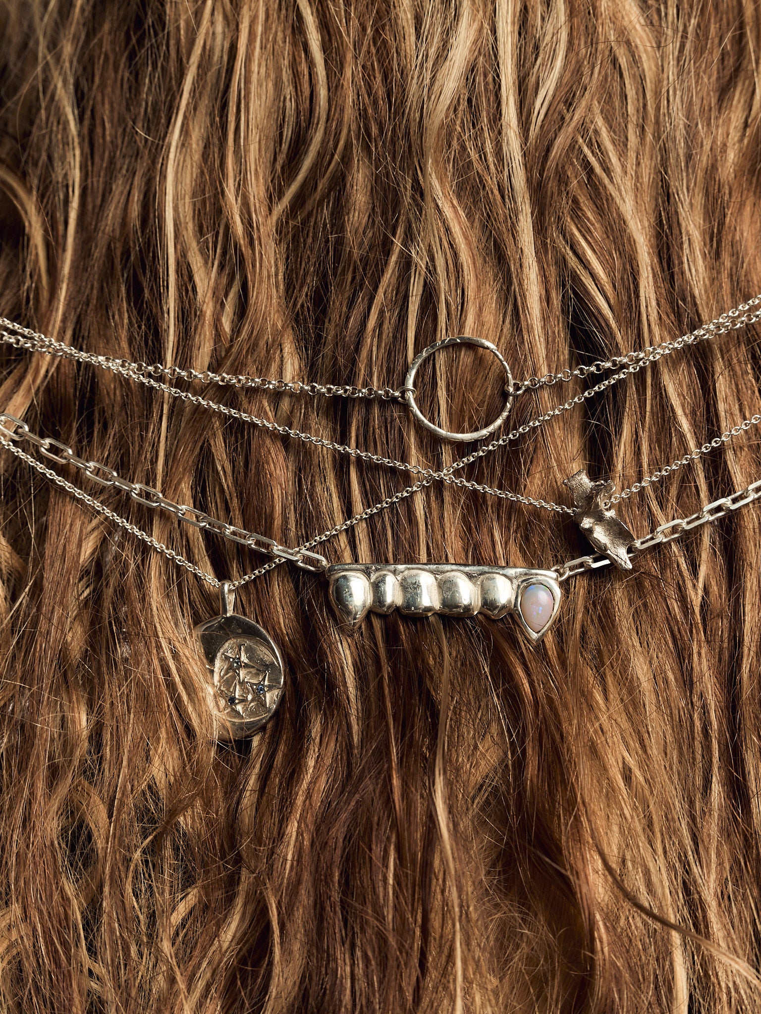 Bite Me! Necklace - Sterling Silver