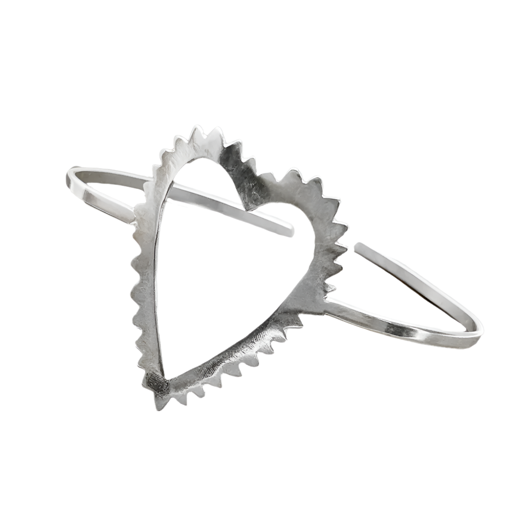 Big Love Heart Cuff