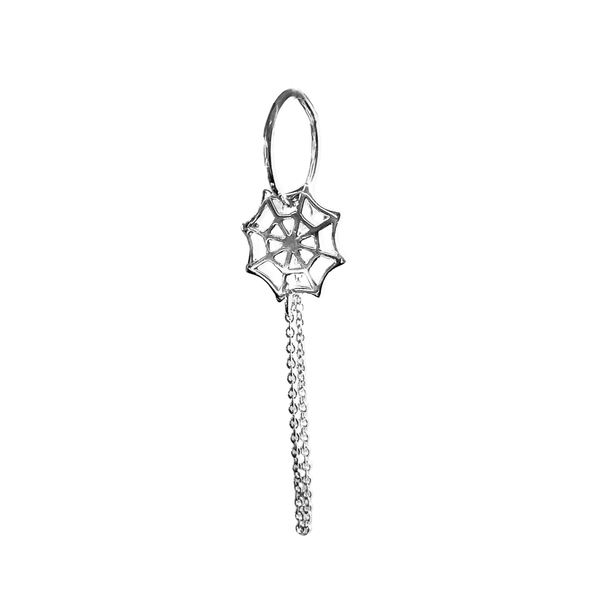 Spiderweb Earring - Sterling Silver