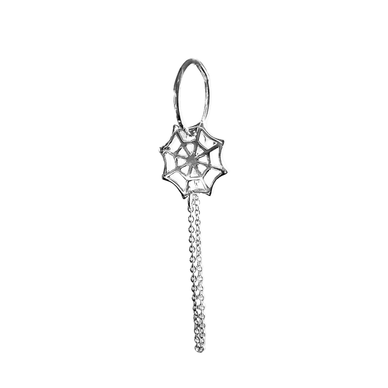Spiderweb Earring - Sterling Silver