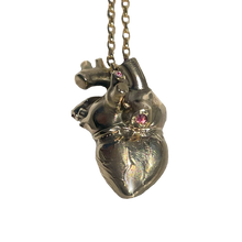 Anatomical Heart  - Solid 9K Gold