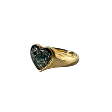 Ashes Bleeding Heart Ring