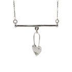 Charmed Bar Necklace - Sterling Silver