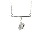Charmed Bar Necklace - Sterling Silver