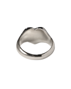Bleeding Heart Hair Ring - Sterling Silver