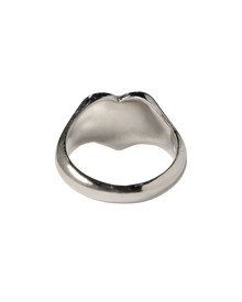 Bleeding Heart Hair Ring - Sterling Silver