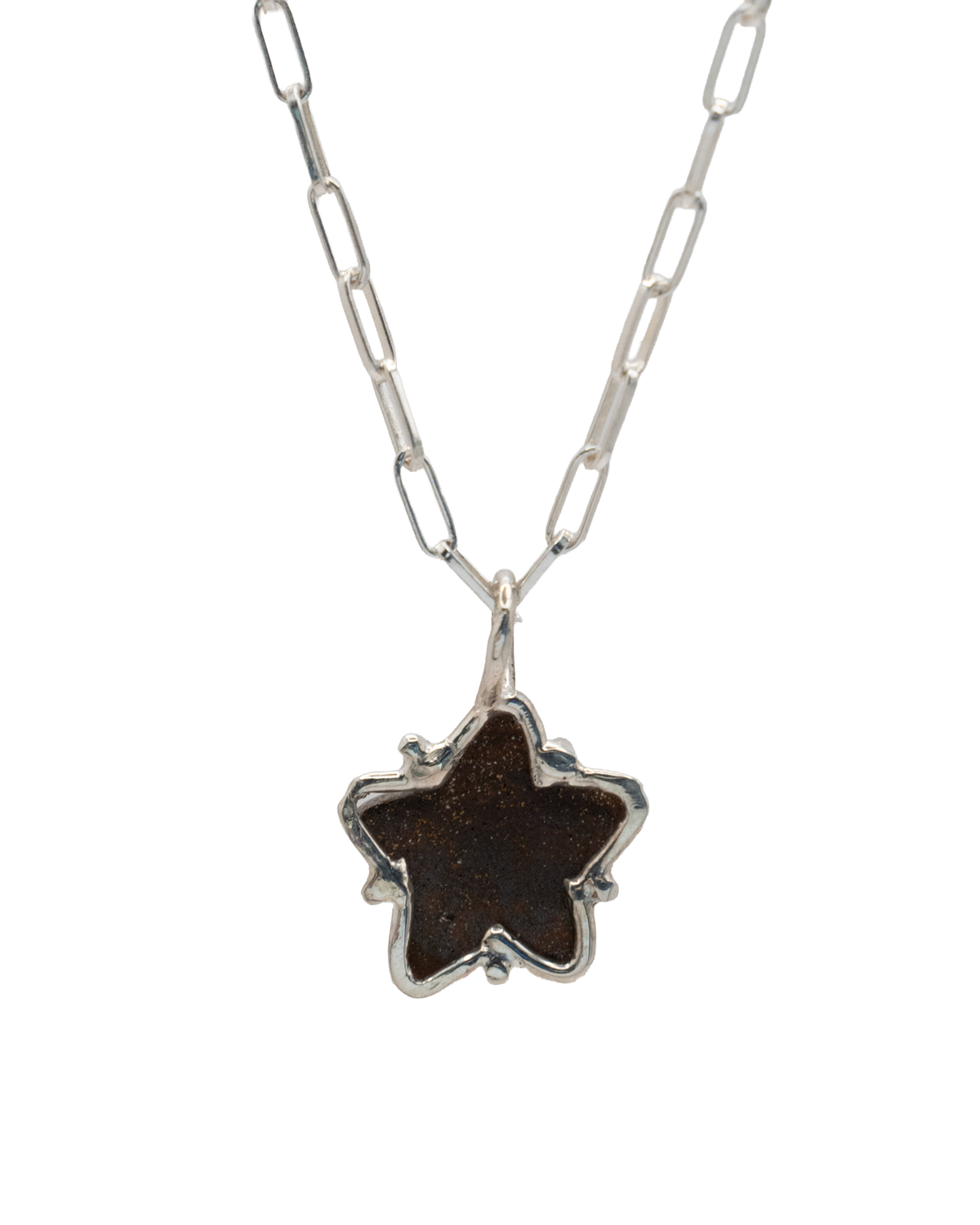 Starlight Opal Necklace - Sterling Silver