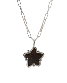 Starlight Opal Necklace - Sterling Silver