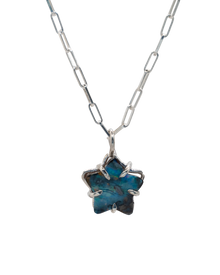 Starlight Opal Necklace - Sterling Silver