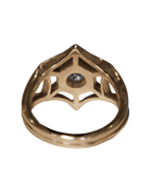 Orb Spiderweb Ring - 9k Solid Gold