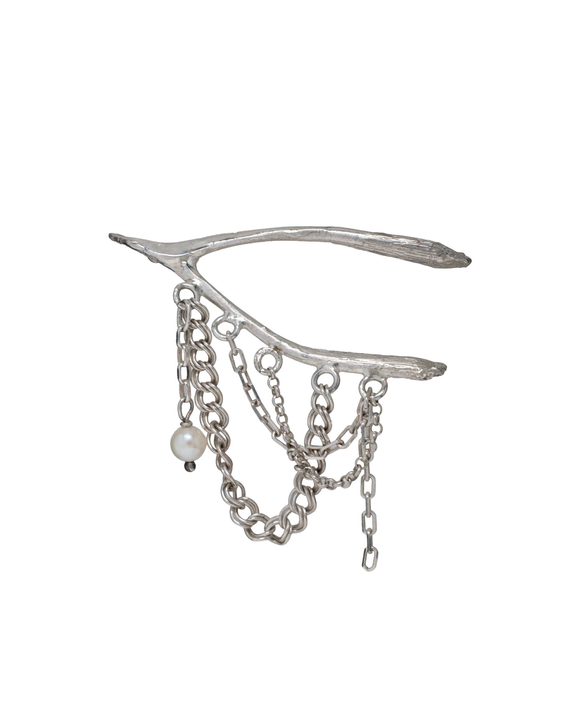 Wishbone Broach - Sterling Silver