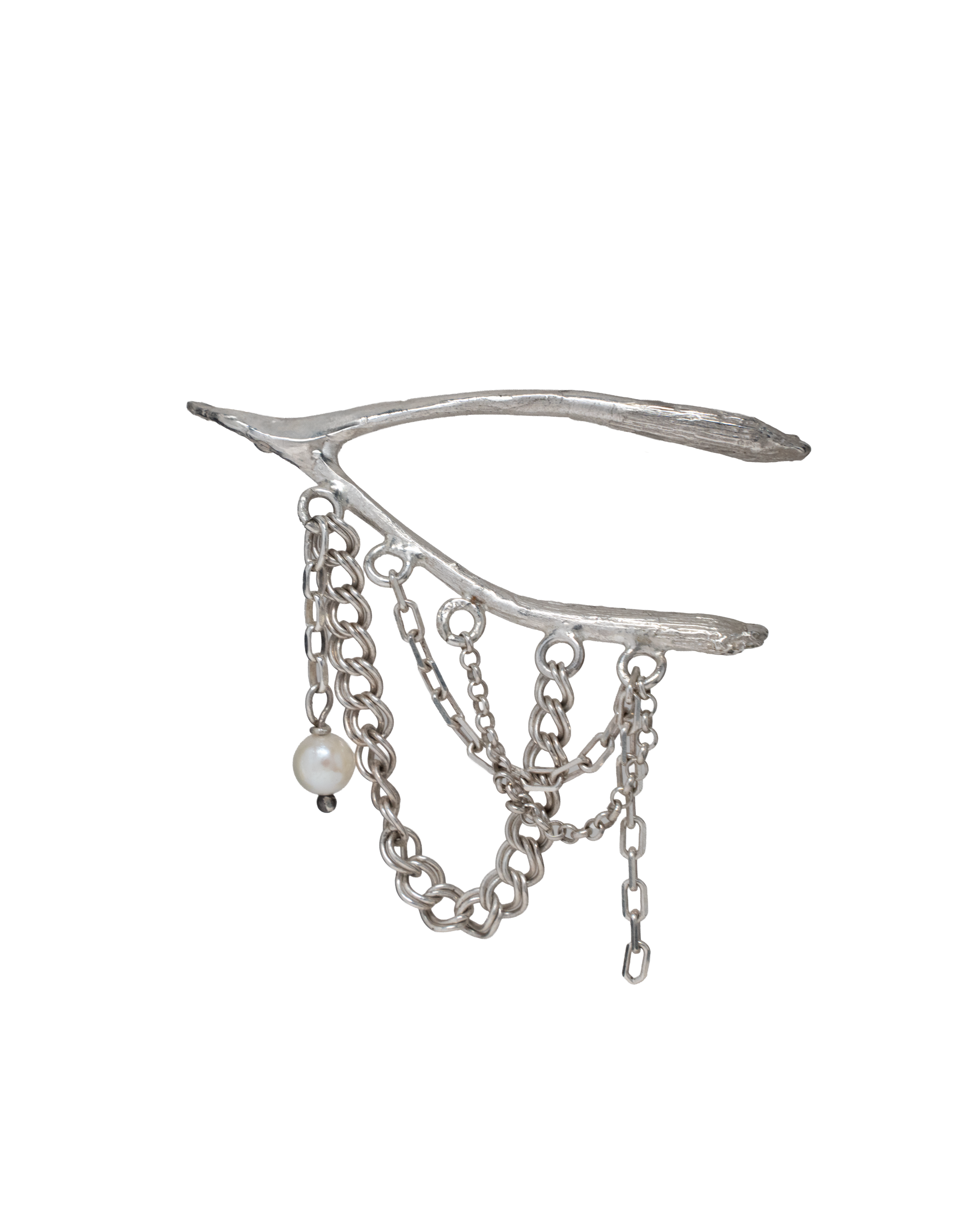 Wishbone Broach - Sterling Silver