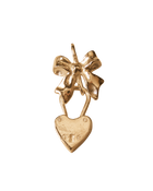 Wrap my Heart in a Bow Necklace - Solid 9K Gold