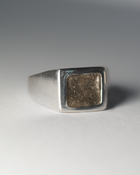 Memorial Signet Ring - Sterling Silver