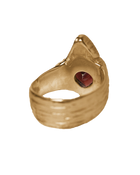 Burn My Heart Signet - Solid 9K Gold