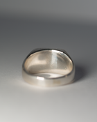 Memorial Signet Ring - Sterling Silver