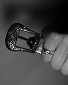 Buckle Up Ring - Sterling Silver