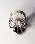 The Spider's Heart Ring - Sterling Silver