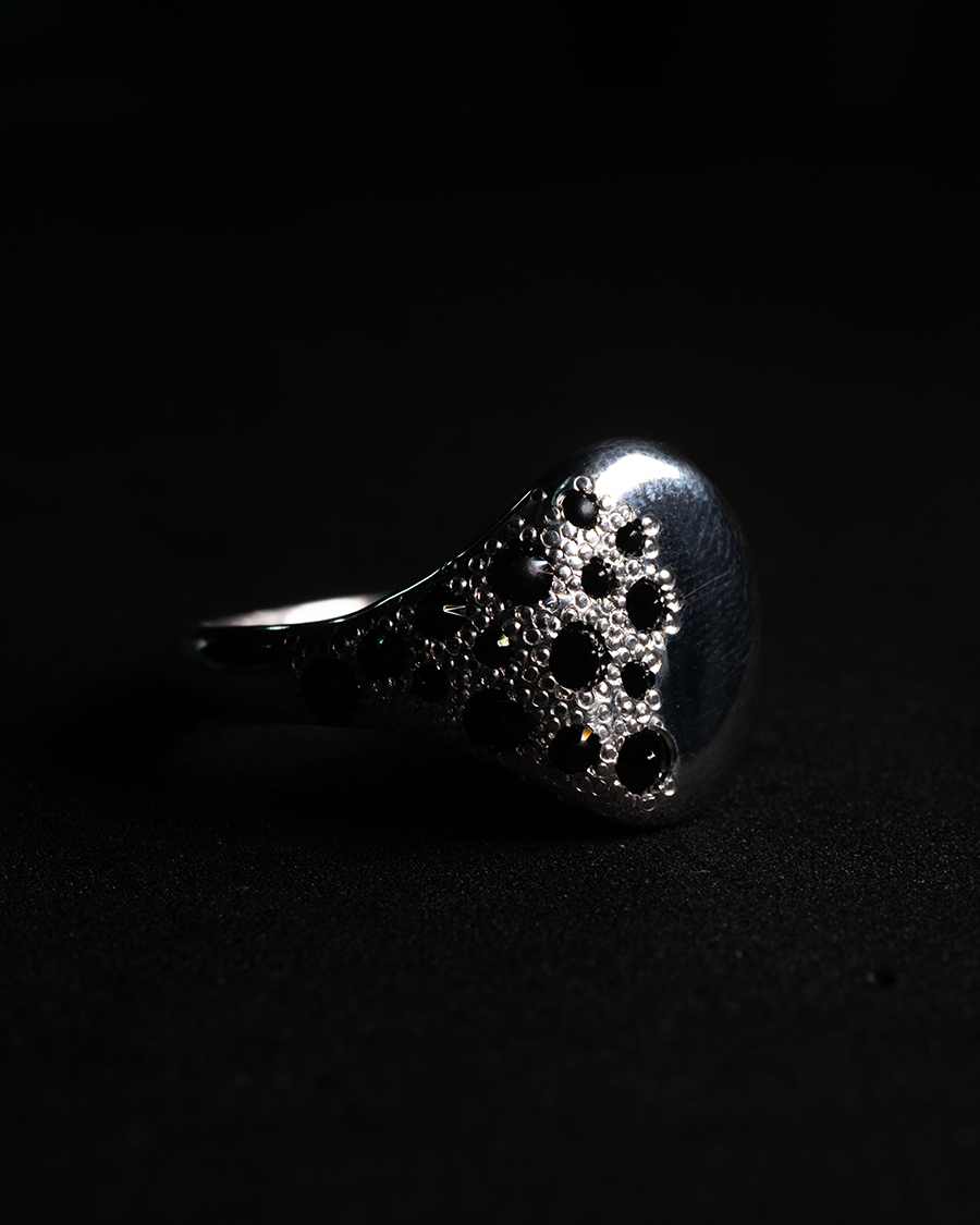 Unearth Signet Ring - Sterling Silver