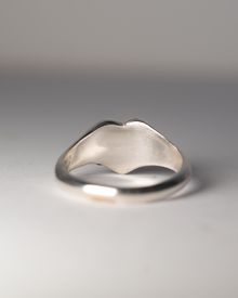 Ashes Bleeding Heart Ring - Sterling Silver