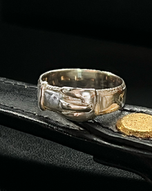 Buckle Up Ring - Sterling Silver
