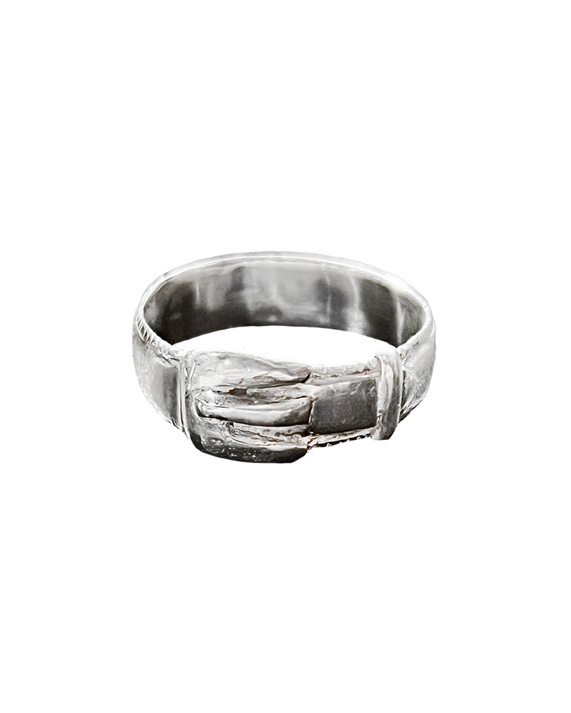 Buckle Up Ring - Sterling Silver