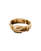 Buckle Up Ring - Solid 9K Gold