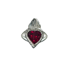 Burn My Heart Ring in Sterling Silver