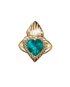 Burn My Heart Ring - Solid 9K Gold