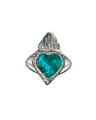 Burn My Heart Ring - Sterling Silver